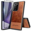 Leather Case For Samsung Galaxy S21+/S21 Ultra 5G Phone Cover + Screen Protector