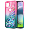 For Motorola Moto G 5G / One 5G Ace Case, Liquid Glitter Bling Cute Phone Cover