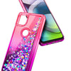 For Motorola Moto G 5G / One 5G Ace Case, Liquid Glitter Bling Cute Phone Cover