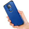 For Motorola Moto g PLAY (2021) Case Dual Layer Shockproof Rugged Bumper Cover