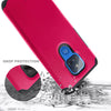 For Motorola Moto g PLAY (2021) Case Dual Layer Shockproof Rugged Bumper Cover