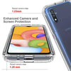 For Samsung Galaxy A01 A11 Phone Case Shockproof Clear Thin Rubber Hybrid Cover