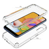 For Samsung Galaxy A01 A11 Phone Case Shockproof Clear Thin Rubber Hybrid Cover