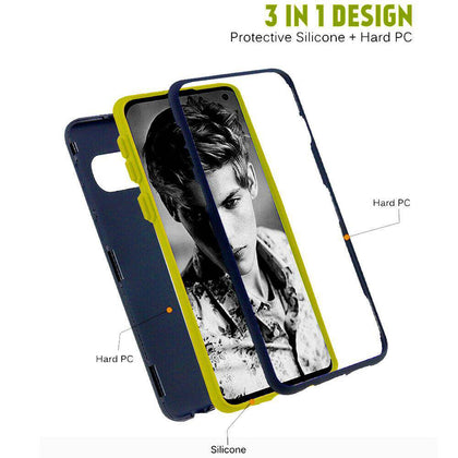 For Samsung Galaxy Note 10 Plus S10 S9 Note 9 S10e Case Shockproof Hybrid Cover - Place Wireless