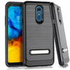 for LG Stylo 5 / LG Stylo 5 Plus - Hard Hybrid Impact Armor Kickstand Case Cover