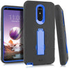 LG Stylo 4 / LG Stylo 4 Plus - Hybrid Heavy Duty Armor Kickstand Skin Case Cover