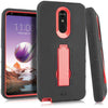 LG Stylo 4 / LG Stylo 4 Plus - Hybrid Heavy Duty Armor Kickstand Skin Case Cover