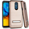 for LG Stylo 5 / LG Stylo 5 Plus - Hard Hybrid Impact Armor Kickstand Case Cover