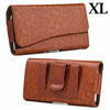 Samsung Galaxy S20 FE 5G - Leather Belt Clip Pouch Holster Phone Card Slot Case