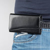 Samsung Galaxy S20 FE 5G - Leather Belt Clip Pouch Holster Phone Card Slot Case