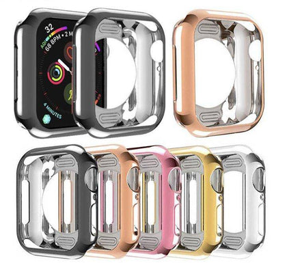 For Apple Watch 4 3 2 1 TPU Case Cover Screen Protector iWatch (38/42mm 40/44mm) - Place Wireless