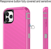 iPhone 11 Case  (Belt Clip fit Otterbox Defender) Heavy Duty Rugged Multi Layer Hybrid Protective Shockproof Cover with Belt Clip [Compatible for Apple iphone 11] 6.1 inch  (PINK & GRAY )