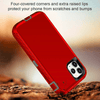 iPhone 11 Case  (Belt Clip fit Otterbox Defender) Heavy Duty Rugged Multi Layer Hybrid Protective Shockproof Cover with Belt Clip [Compatible for Apple iphone 11] 6.1 inch (RED & GRAY )