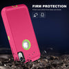 iPhone XR Case  (Belt Clip fit Otterbox Defender) Heavy Duty Rugged Multi Layer Hybrid Protective Shockproof Cover with Belt Clip [Compatible for Apple iphone XR] 6.1 inch  (Pink & Green)