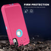 iPhone XR Case  (Belt Clip fit Otterbox Defender) Heavy Duty Rugged Multi Layer Hybrid Protective Shockproof Coverh Belt Clip [Compatible for Apple iphone XR] 6.1 inch (PINK & TEAL)