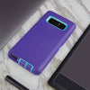 SAMSUNG GALAXY NOTE 8 Case (Belt Clip fit Otterbox Defender) Heavy Duty Rugged Multi Layer Hybrid Protective Shockproof Cover with Belt Clip [Compatible for SAMSUNG GALAXY NOTE 8] 6.3 inch (PURPLE & TEAL)