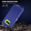 SAMSUNG Galaxy S10+ Case (Belt Clip fit Otterbox Defender) Heavy Duty Rugged Multi Layer Hybrid Protective Shockproof Cover with Belt Clip [Compatible for SAMSUNG GALAXY S10+] 6.4 inch (BLUE & GREEN)