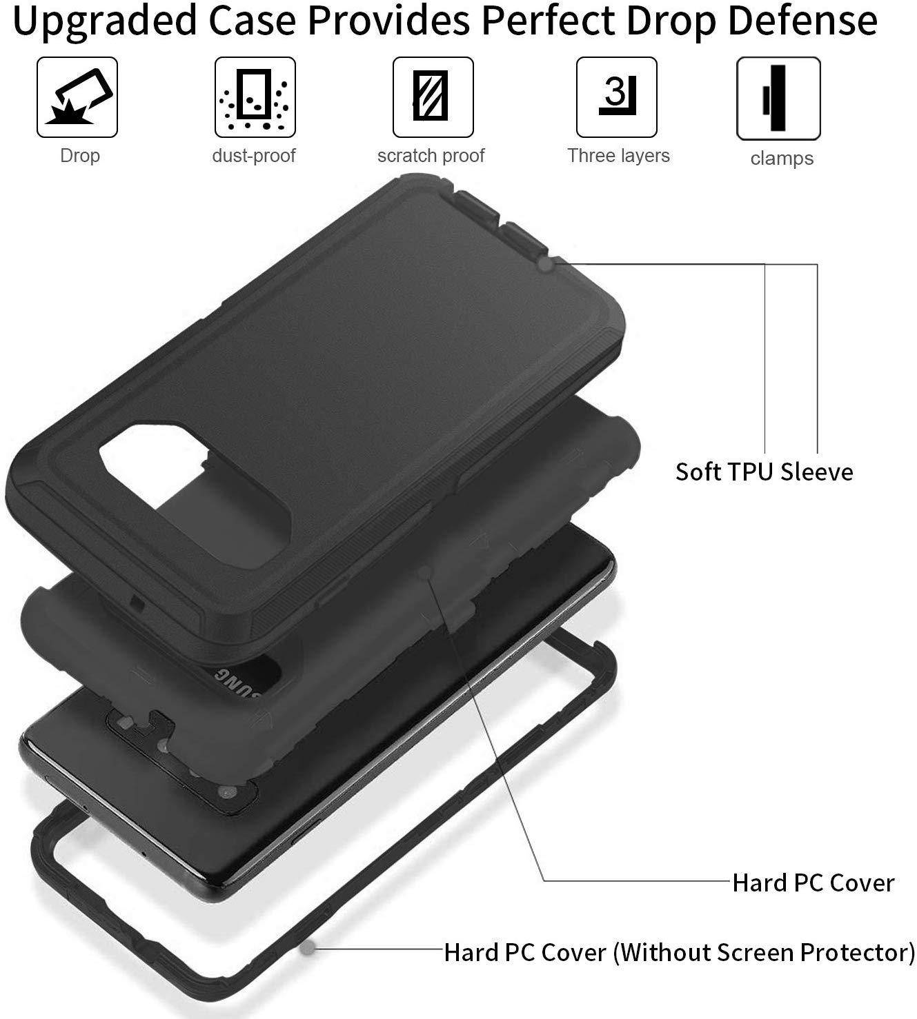For Samsung Galaxy A32 5G Holster Belt Clip Fits Otterbox Case Built in  Screen