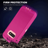 SAMSUNG Galaxy S10+ Case (Belt Clip fit Otterbox Defender) Heavy Duty Rugged Multi Layer Hybrid Protective Shockproof Cover with Belt Clip [Compatible for SAMSUNG GALAXY S10+] 6.4 inch (PINK & PINK)