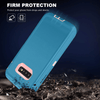 SAMSUNG Galaxy S10 Case (Belt Clip fit Otterbox Defender) Heavy Duty Rugged Multi Layer Hybrid Protective Shockproof Cover with Belt Clip [Compatible for SAMSUNG GALAXY S10] 6.1 inch (PETAL PUSHER PALE & PINK)