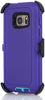 SAMSUNG GALAXY S7 CASE(Belt Clip fit Otterbox Defender) Heavy Duty Protective Shockproof cover and touch screen protector with Belt Clip [Compatible for SAMSUNG GALAXY S7] 5.1 inch(PURPLE & TEAL)