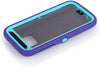 SAMSUNG GALAXY S7 CASE(Belt Clip fit Otterbox Defender) Heavy Duty Protective Shockproof cover and touch screen protector with Belt Clip [Compatible for SAMSUNG GALAXY S7] 5.1 inch(PURPLE & TEAL)