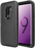 SAMSUNG Galaxy S9 Case (Belt Clip fit Otterbox Defender) Heavy Duty Rugged Multi Layer Hybrid Protective Shockproof Cover with Belt Clip [Compatible for SAMSUNG GALAXY S9] 5.8 inch (BLACK & BLACK)