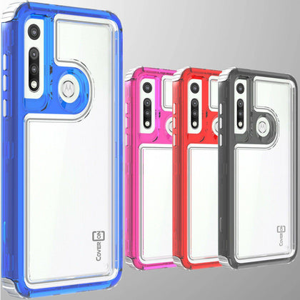 For Motorola Moto G Fast Case Full Body Tough Military Grade Clear Phone Cover - Place Wireless