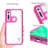 For Motorola Moto G Fast Case Full Body Tough Military Grade Clear Phone Cover