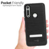 For Motorola Moto G Fast Magnetic Metal Kickstand Heavy Duty Hard Phone Case