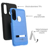 For Motorola Moto G Fast Magnetic Metal Kickstand Heavy Duty Hard Phone Case