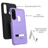 For Motorola Moto G Fast Magnetic Metal Kickstand Heavy Duty Hard Phone Case