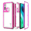 For Motorola Moto G Fast Case Full Body Tough Military Grade Clear Phone Cover