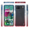 For LG K92 5G Phone Case Clear Full Body Gradient Rugged Shockproof Hard Cover