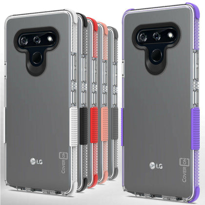 For LG Stylo 6 Case Clear TPU Rubber Shockproof Soft Gel Slim Fit Phone Cover - Place Wireless