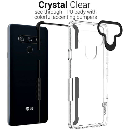 For LG Stylo 6 Case Clear TPU Rubber Shockproof Soft Gel Slim Fit Phone Cover - Place Wireless