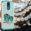 For LG Xpression Plus 2 / Harmony 3 / Solo LTE / K40 Case Bling Hard Phone Cover