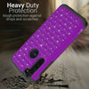 For Motorola Moto G Stylus Case Rhinestone Diamond Bling Hybrid Hard Phone Cover