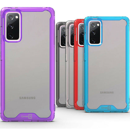 For Samsung Galaxy S20 FE/5G/Fan Edition/Lite Case Clear Hard Slim Phone Cover - Place Wireless