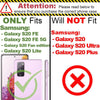 For Samsung Galaxy S20 FE/5G/Fan Edition/Lite Case Clear Hard Slim Phone Cover