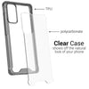 For Samsung Galaxy S20 FE/5G/Fan Edition/Lite Case Clear Hard Slim Phone Cover