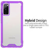 For Samsung Galaxy S20 FE/5G/Fan Edition/Lite Case Clear Hard Slim Phone Cover