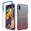 For LG K22/K22+ Plus/K32 Phone Case Clear Full Body Gradient Rugged Hard Cover