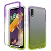 For LG K22/K22+ Plus/K32 Phone Case Clear Full Body Gradient Rugged Hard Cover