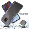 For Motorola Moto G Power 2021 Phone Case Clear Full Body Gradient Hard Cover