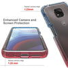 For Motorola Moto G Power 2021 Phone Case Clear Full Body Gradient Hard Cover