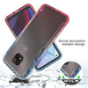 For Motorola Moto G Power 2021 Phone Case Clear Full Body Gradient Hard Cover