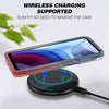 For Motorola Moto G Power 2021 Phone Case Clear Full Body Gradient Hard Cover