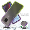 For Motorola Moto G Power 2021 Phone Case Clear Full Body Gradient Hard Cover