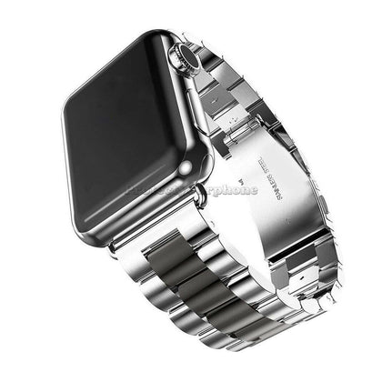 For Apple Watch Band 42mm 38mm 44mm 40mm iWatch Series 5/4/3/2 Stainless Steel - Place Wireless